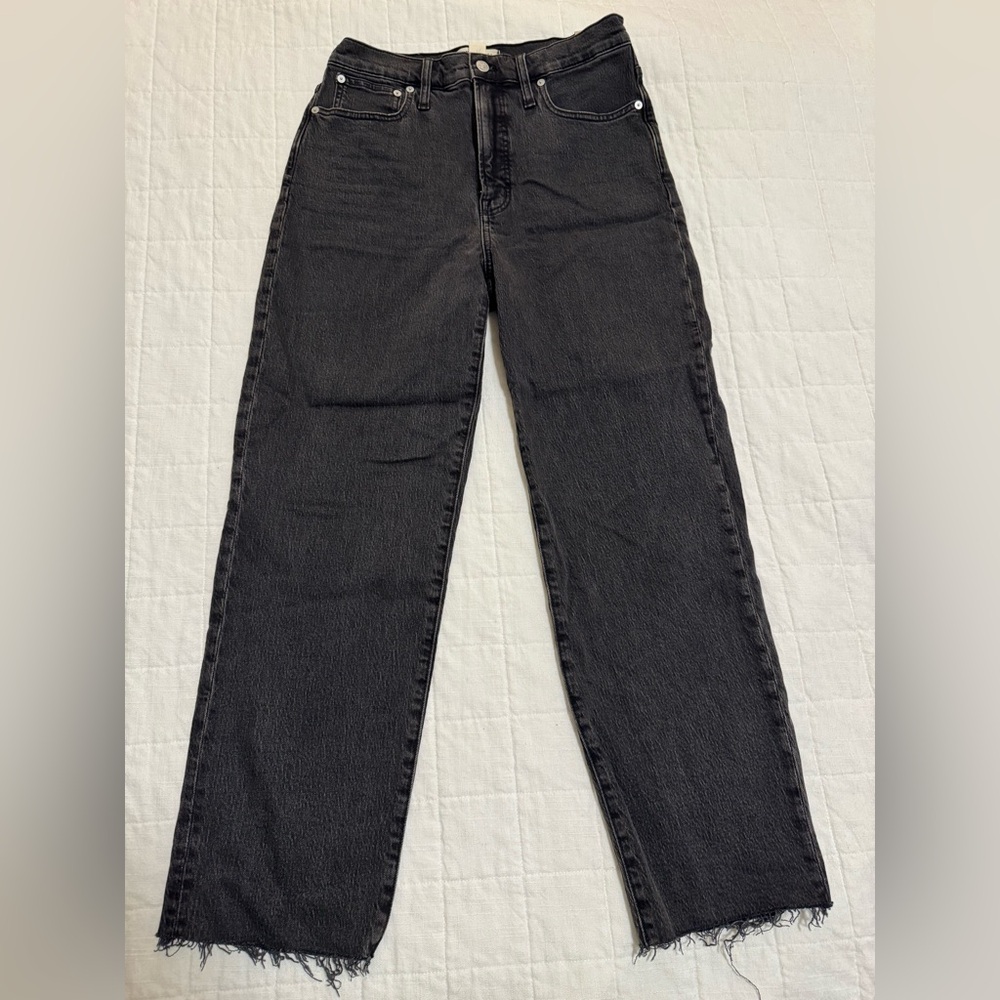 Madewell women’s perfect vintage straight jeans size 28